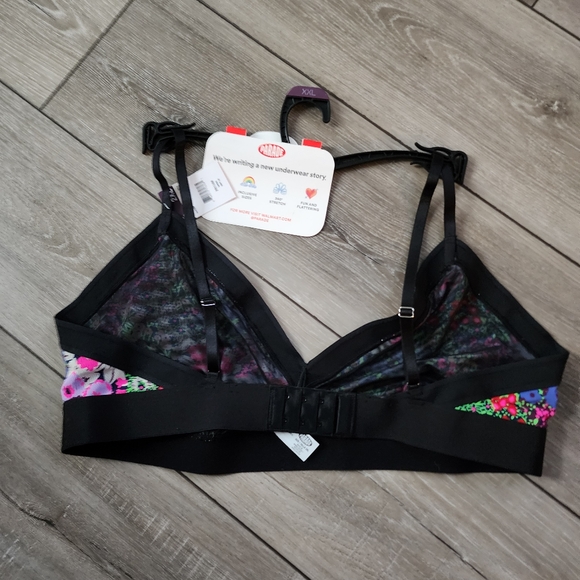 Floral Semi Sheer Bralette - Picture 9 of 16